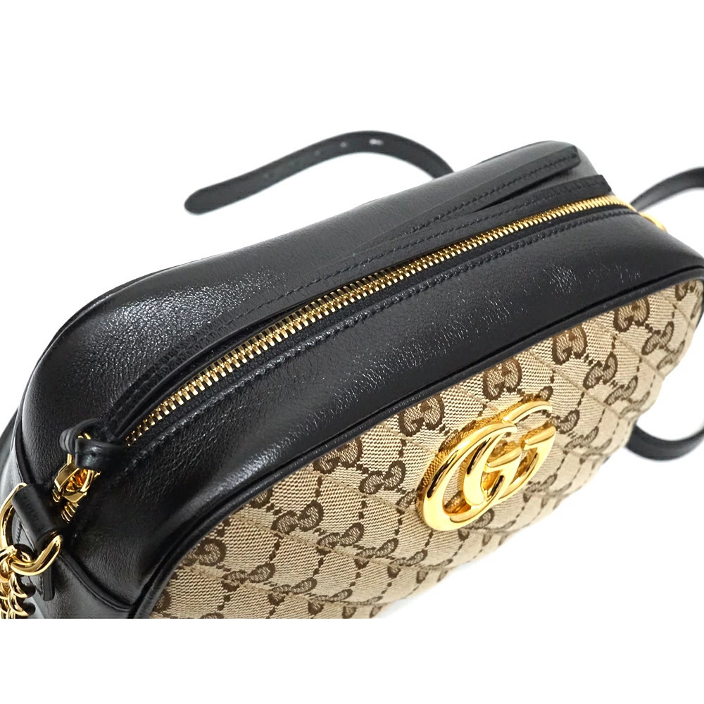 Gucci Shoulder Bag Brown GG Marmont - Picture 8 of 10